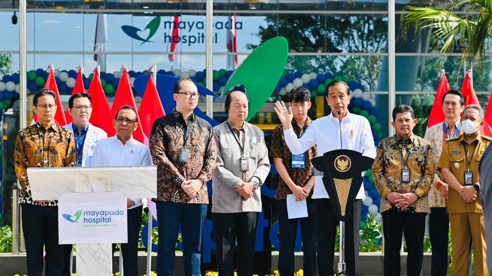 Presiden Jokowi Resmikan Mayapada Hospital Bandung