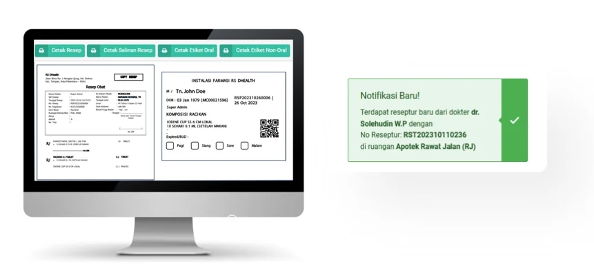 Dhealth : Solusi untuk Pengelolaan Resep dan Obat