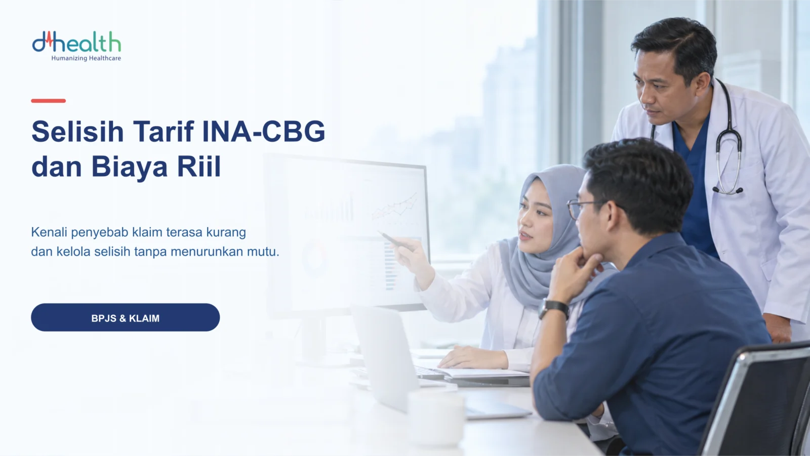 Ilustrasi selisih tarif INA-CBG dengan biaya riil rumah sakit